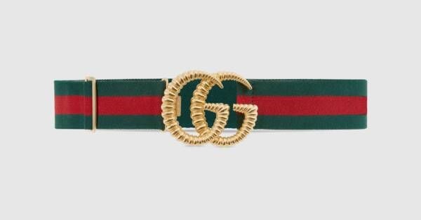 Elastic Gucci Belt